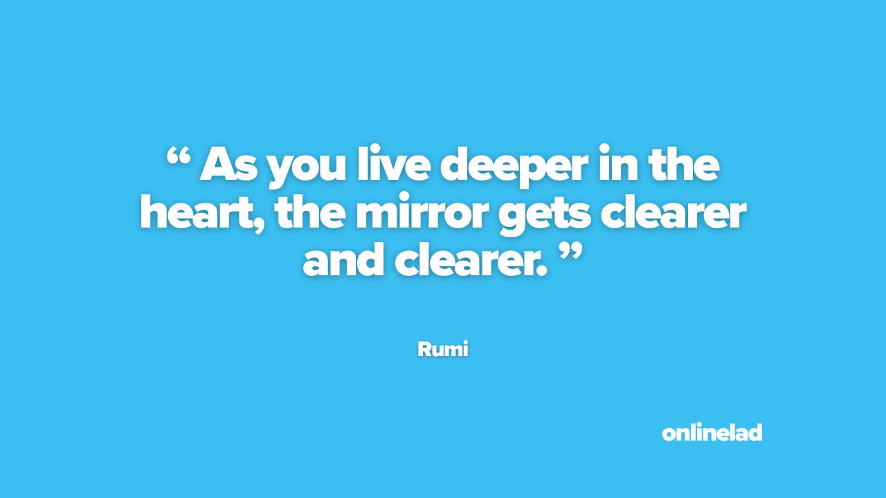 Rumi heart quote